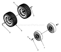Page P Diagram and Parts List for 13B-325-401 1999 Yard Man Lawn Tractor